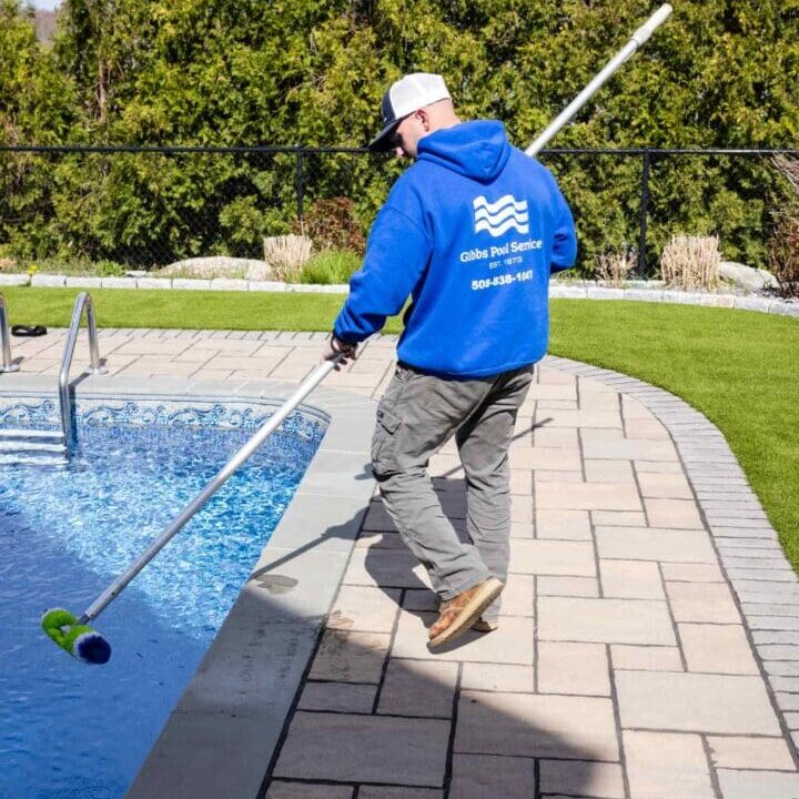 Expert team providing residential pool maintenance in Northbridge, MA.